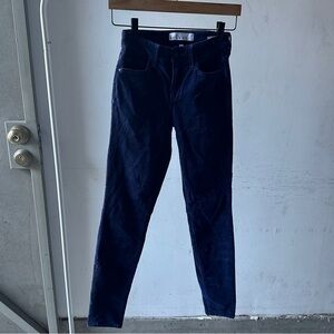 Velvet by Graham & Spencer Navy Skinny Pants